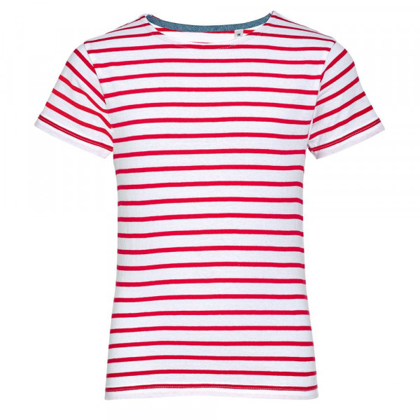 Футболка детская Miles Kids белая с красным Футболка детская Miles Kids белая с красным