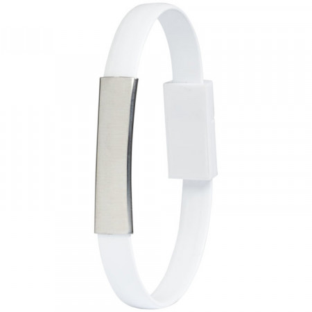 Bracelet Зарядный кабель 2-в-1, белый