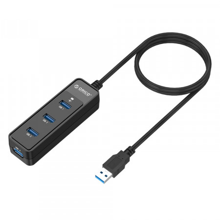 USB-концентратор Orico W5PH4-U3 (черный)